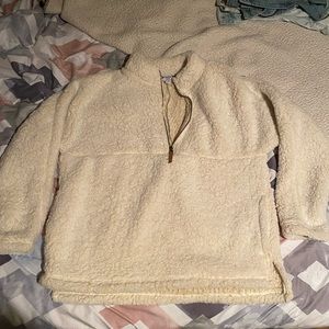 Time and true quarter zip Sherpa